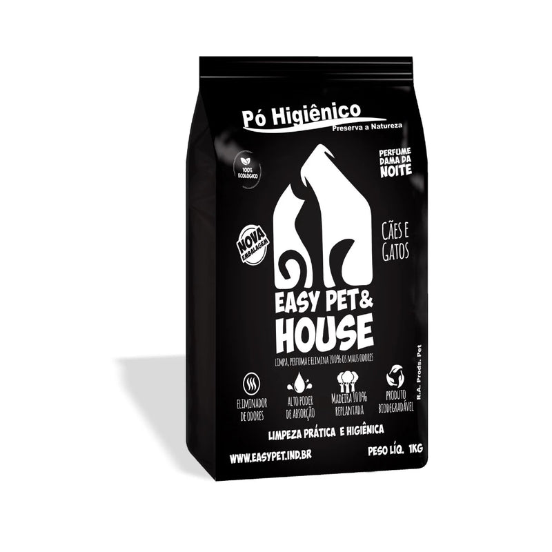 Pó Higiênico Eliminador de Odores Easy Pet & House 1 Kg