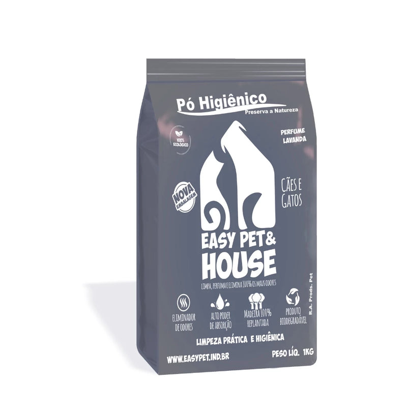 Pó Higiênico Eliminador de Odores Easy Pet & House 1 Kg