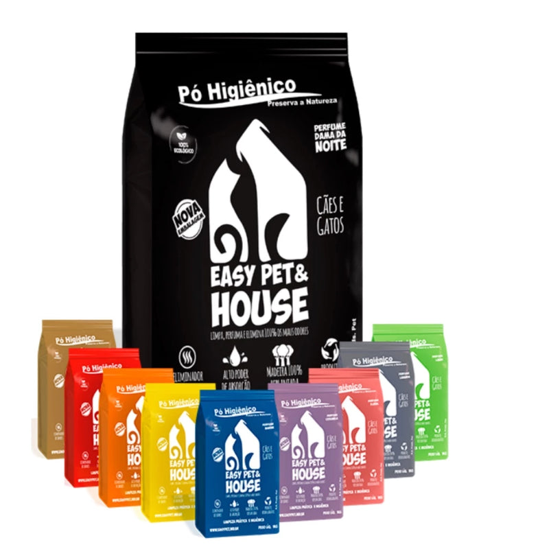 Pó Higiênico Eliminador de Odores Easy Pet & House 1 Kg