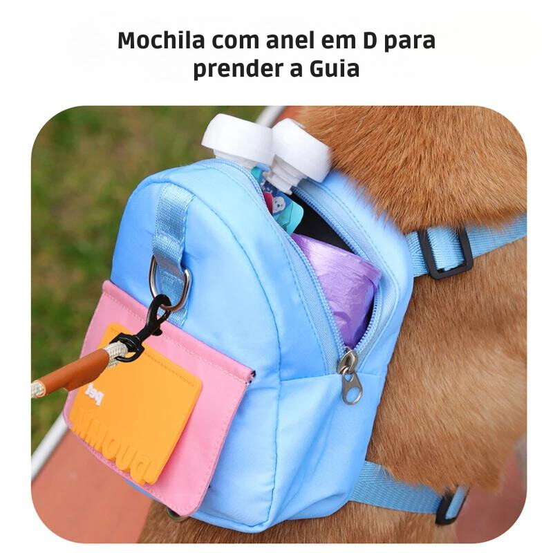Mochila-Bolsa Multiuso para Pet Ajustável