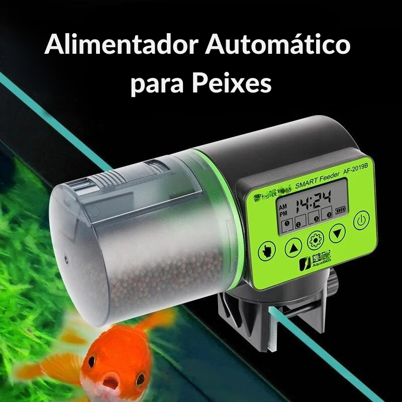 Alimentador Automático de Peixes Inteligente - Pedepet