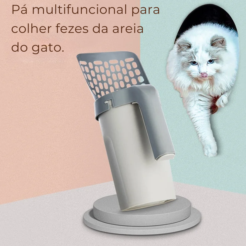 Pá de Autolimpeza para Caixa de Areia para Gatos - Pedepet