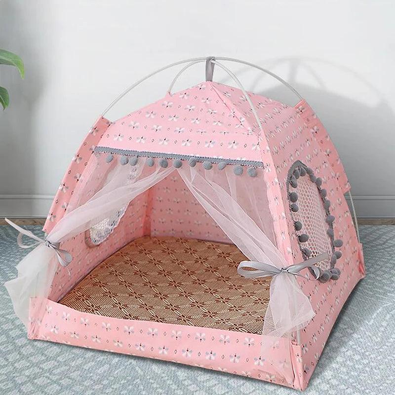 Casa Cama de Verão para Animais de Estimação - Conforto e Praticidade - Pedepet