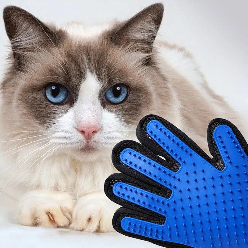 Luva Magnética Tira Pêlo: Penteie e Massageie seu Pet! - Pedepet