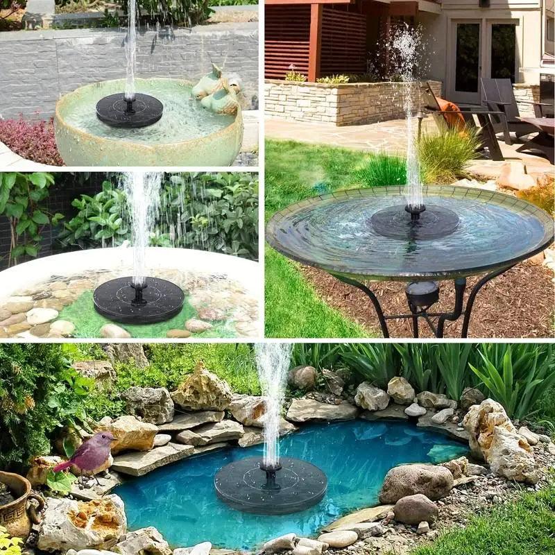 Fonte para Pássaros Movido a Energia Solar - Pedepet