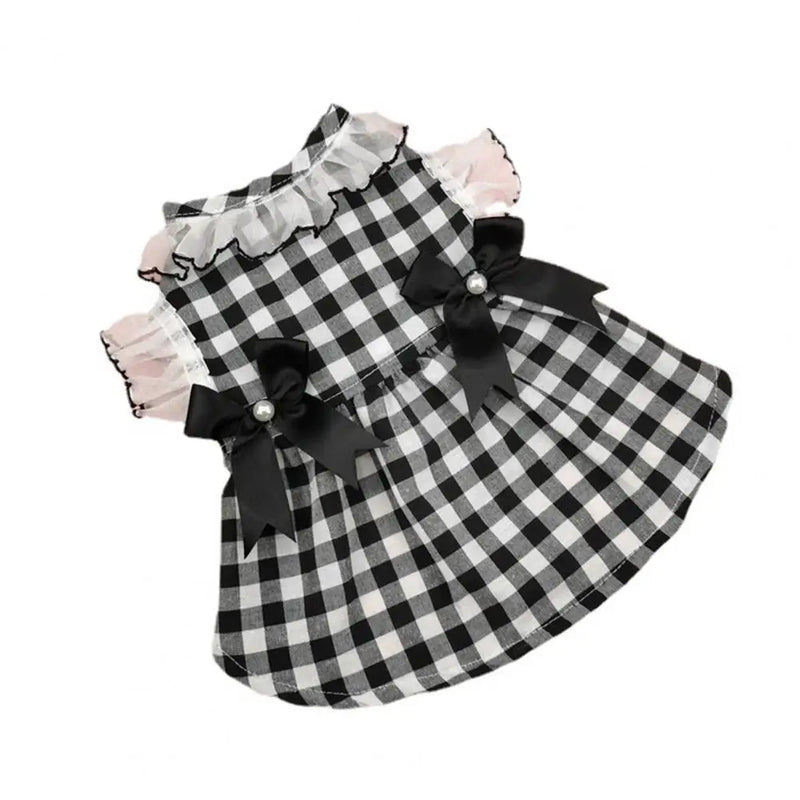 Vestido Xadrez Junino para Pet | Roupinha de Festa para Cães e Gatos