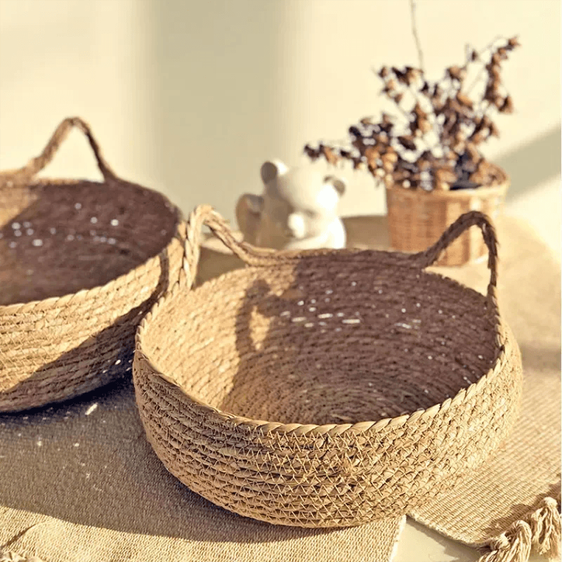 Cama de Vime Tecido para Cães e Gato - Pedepet