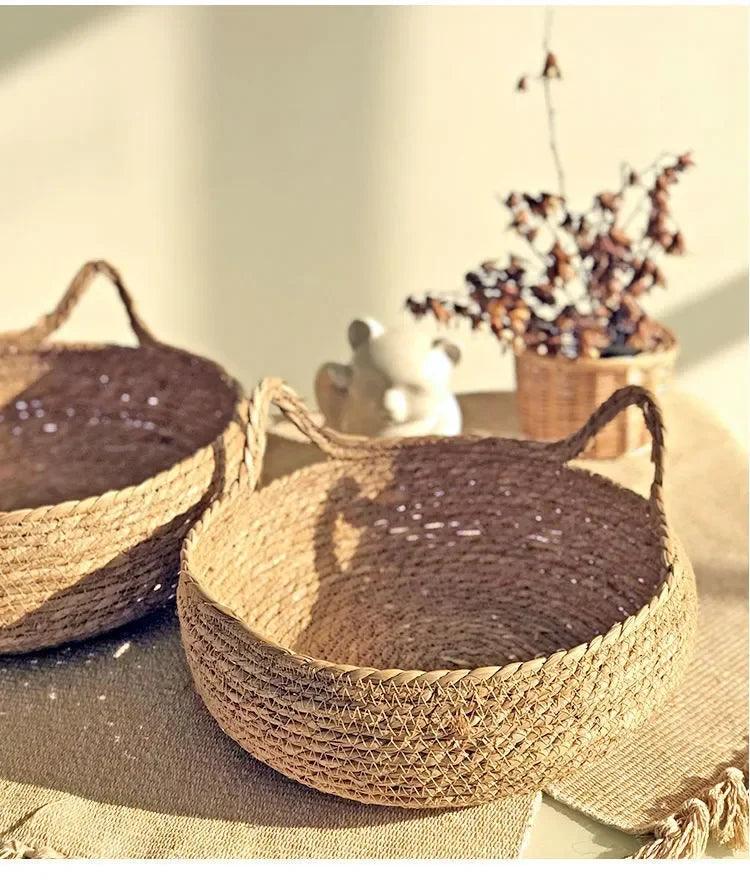 Cama de Vime Tecido para Cães e Gato - Pedepet
