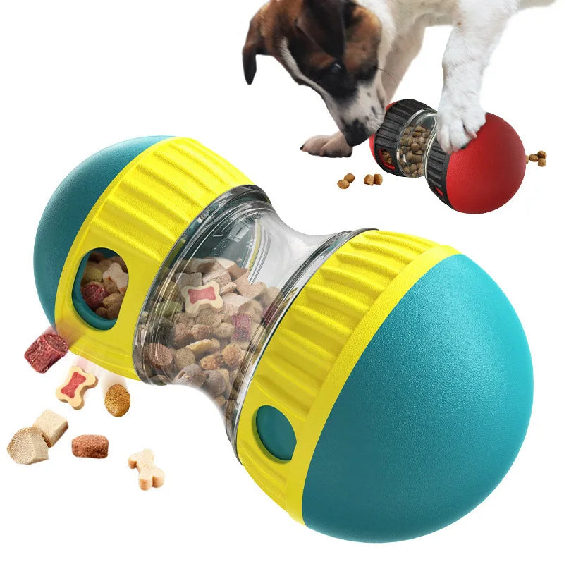 Brinquedo Inteligente 3 em 1 com Dispenser de Ração para Cães - Pedepet