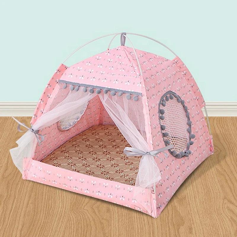 Casa Cama de Verão para Animais de Estimação - Conforto e Praticidade - Pedepet