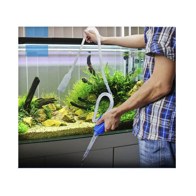 Aspirador Limpador Manual para Aquário: Limpeza fácil e eficiente