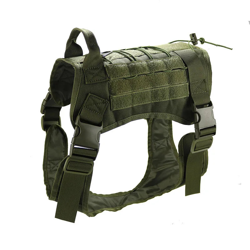 Peitoral Tático Militar para Cães - Resistência e Estilo!