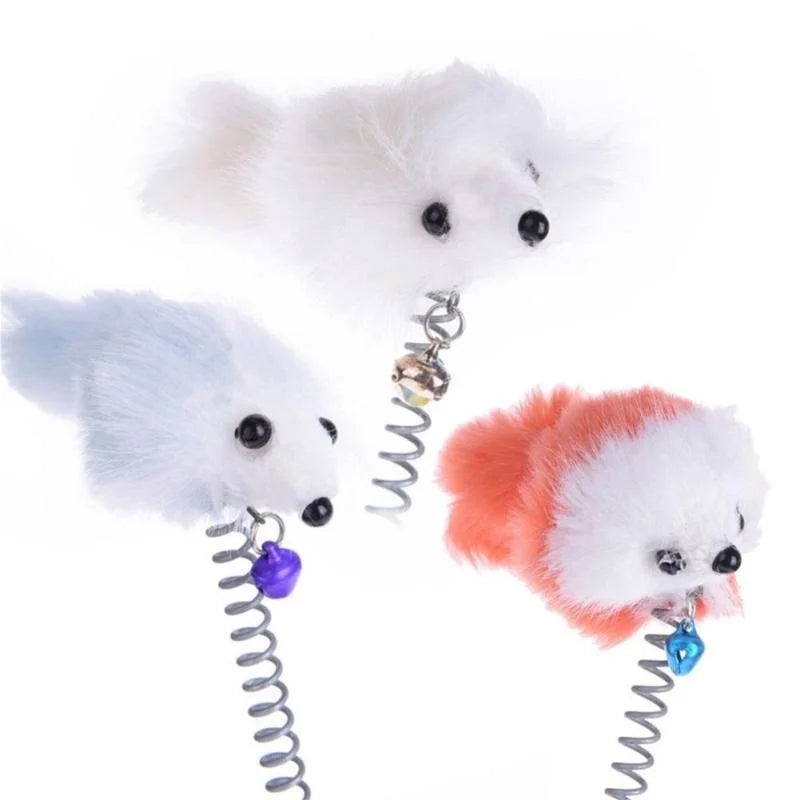 Mola com Rato para Gatos - Brinquedo Interativo - Pedepet