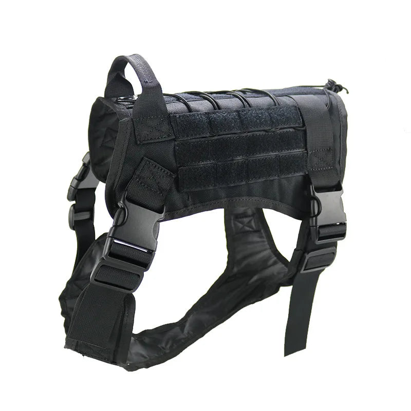 Peitoral Tático Militar para Cães - Resistência e Estilo!