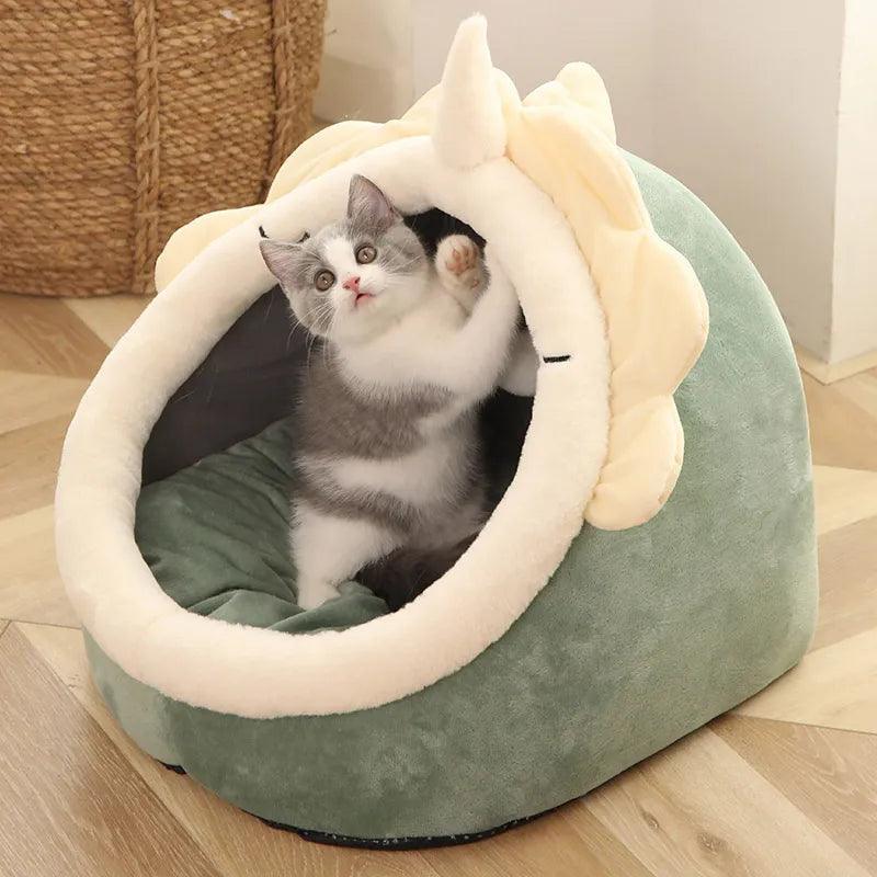 Cama Toca para Cães e Gato com Bolinha - Pedepet