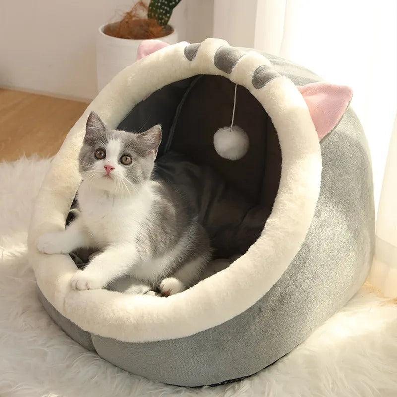 Cama Toca para Cães e Gato com Bolinha - Pedepet