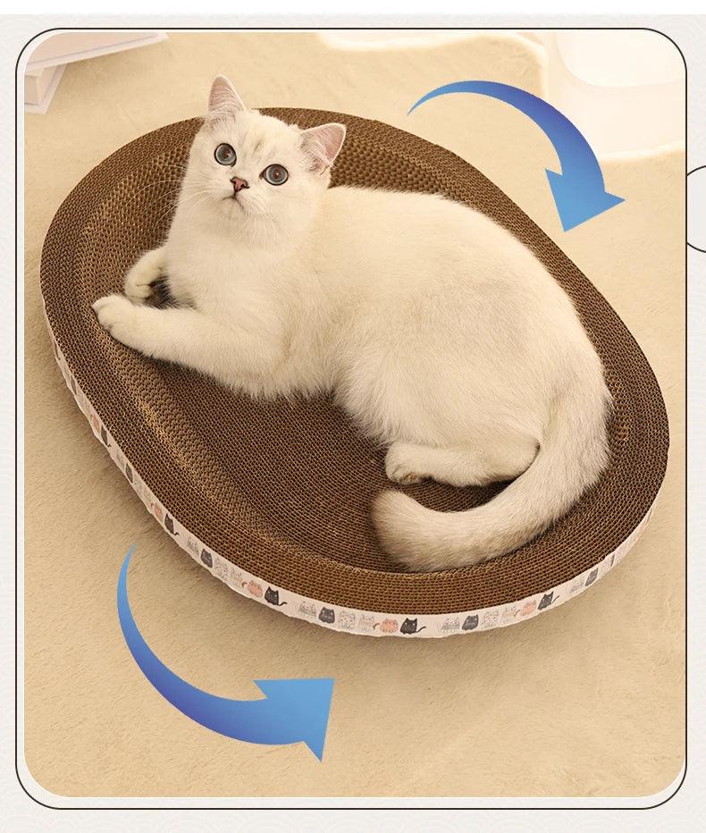 Cama Arranhador de Papelão Ondulado para Gatos - Pedepet