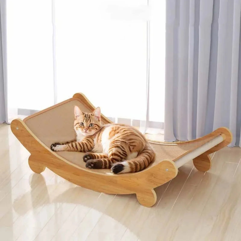 Cama para Gato 2 em 1 Multifuncional: Cama e Arranhador