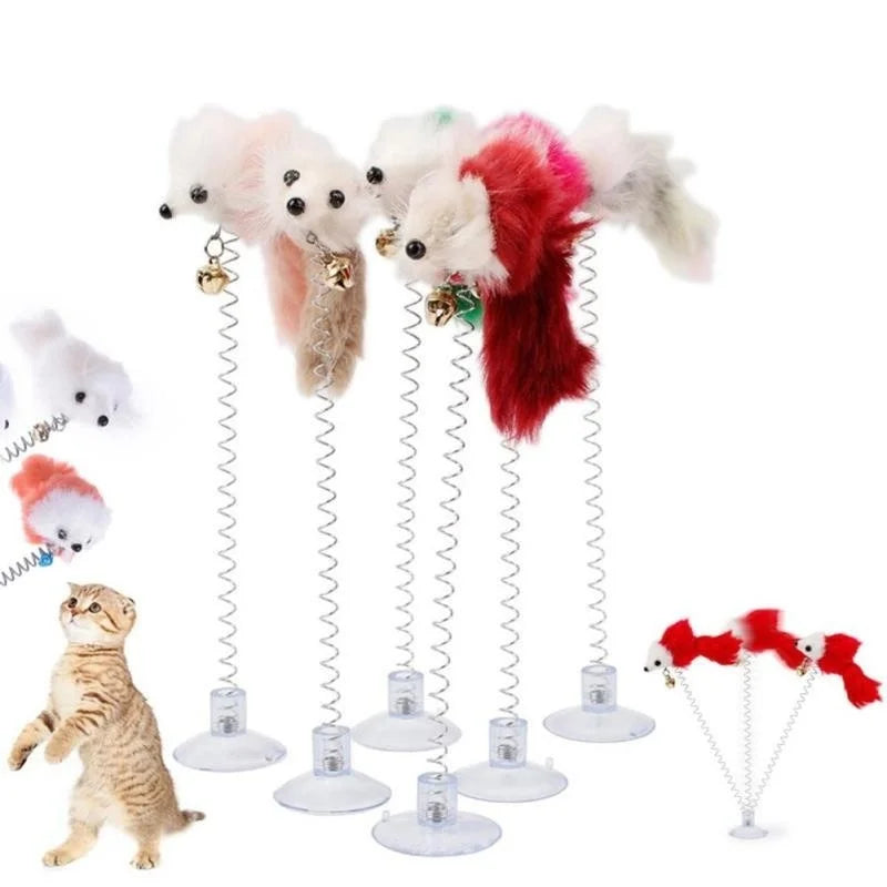 Mola com Rato para Gatos - Brinquedo Interativo - Pedepet