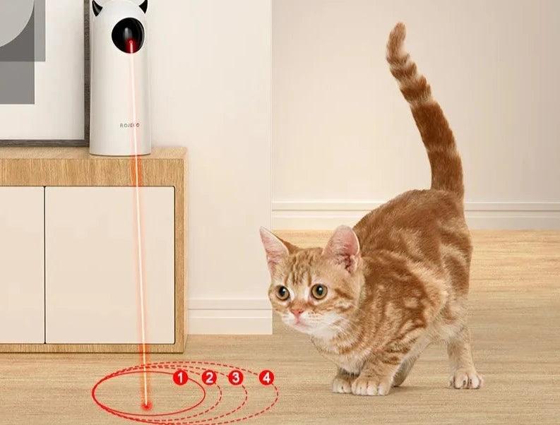 Brinquedo Automático para Gato com Laser Inteligente - Pedepet