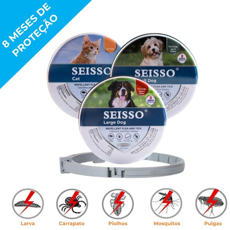 Coleira Antipulgas Para Cães & Gatos - Pedepet