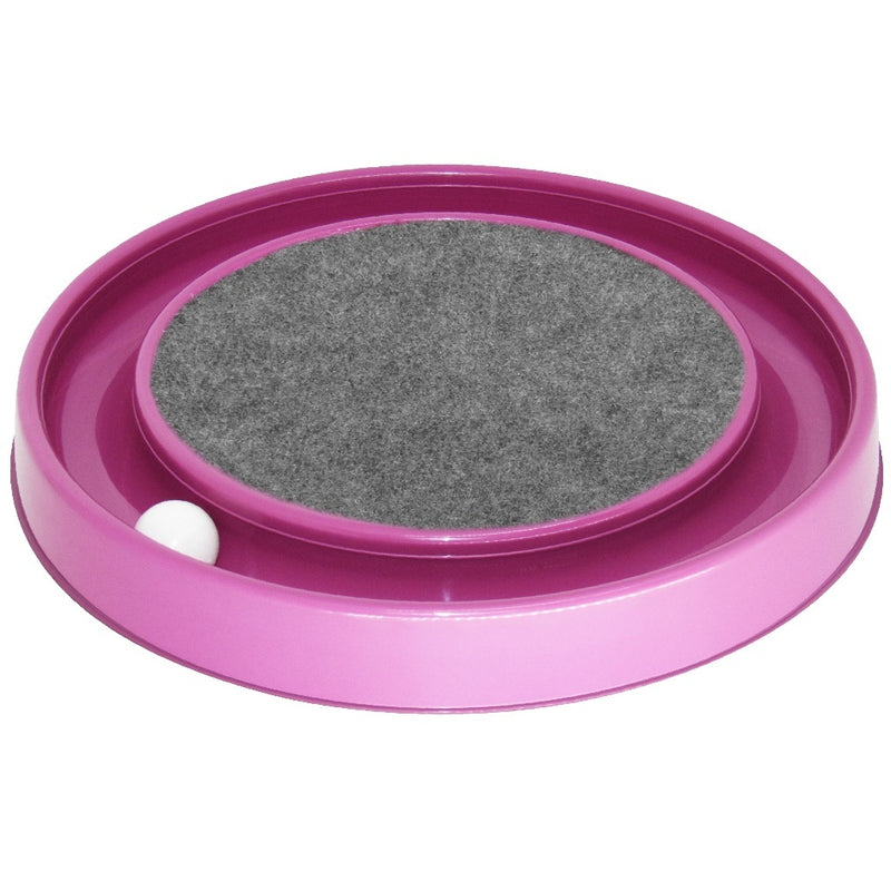 Brinquedo Interativo Arranhador com Bolinha para Gato - Pede Pet