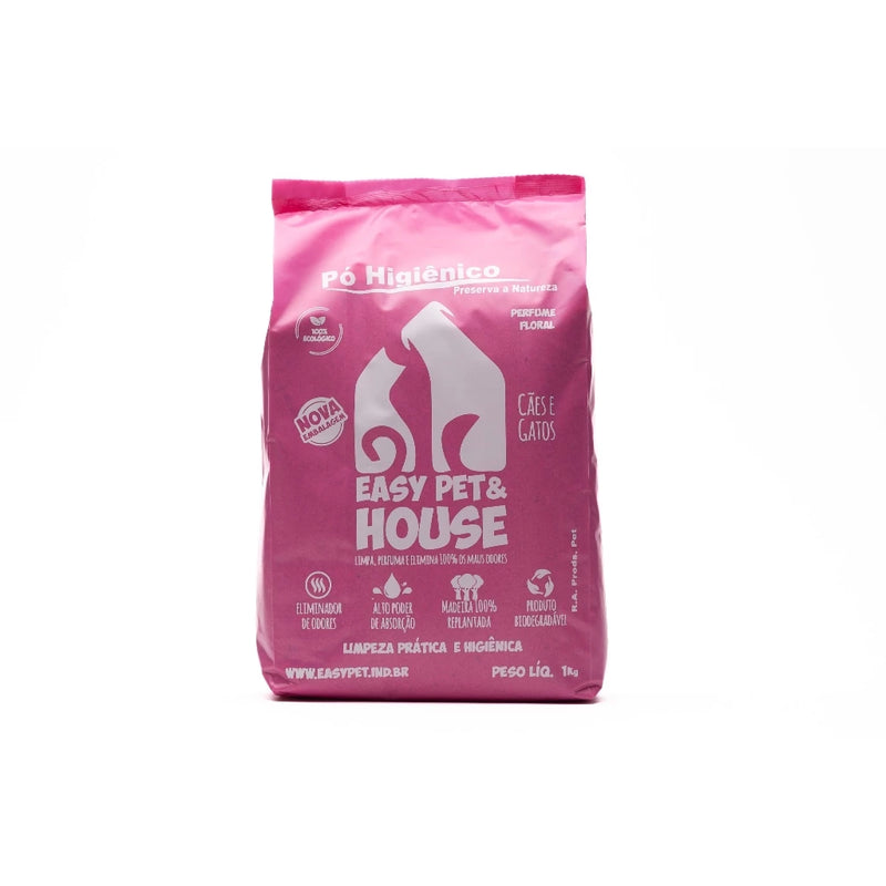 Pó Higiênico Eliminador de Odores Easy Pet & House 1 Kg