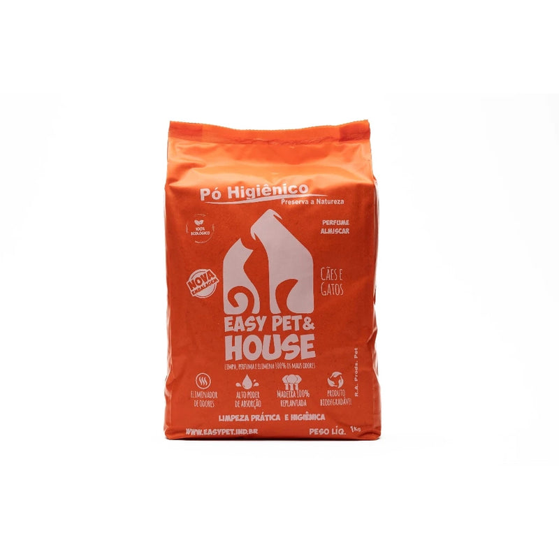 Pó Higiênico Eliminador de Odores Easy Pet & House 1 Kg