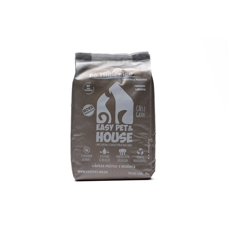 Pó Higiênico Eliminador de Odores Easy Pet & House 1 Kg