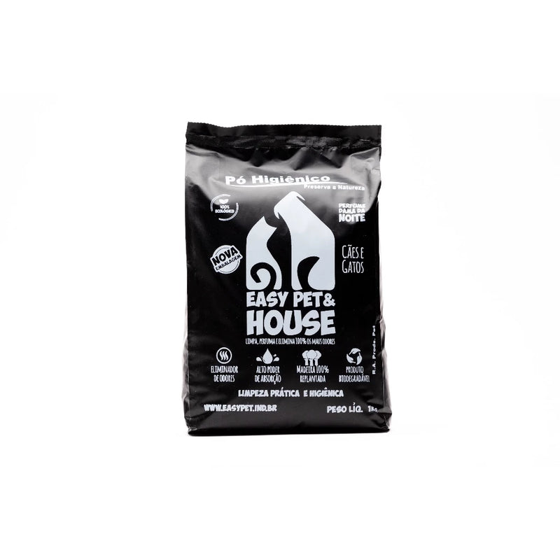 Pó Higiênico Eliminador de Odores Easy Pet & House 1 Kg