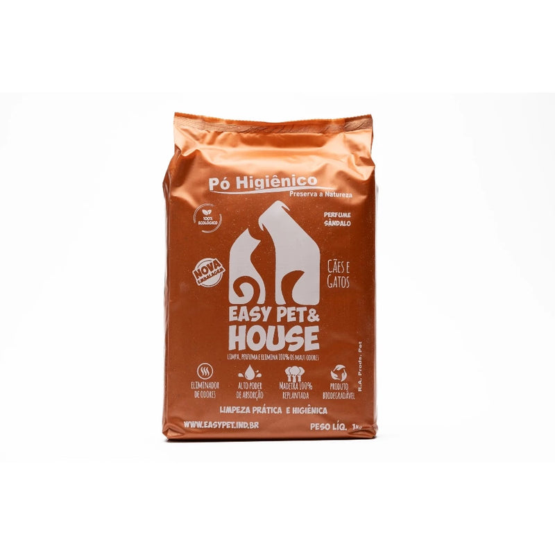 Pó Higiênico Eliminador de Odores Easy Pet & House 1 Kg