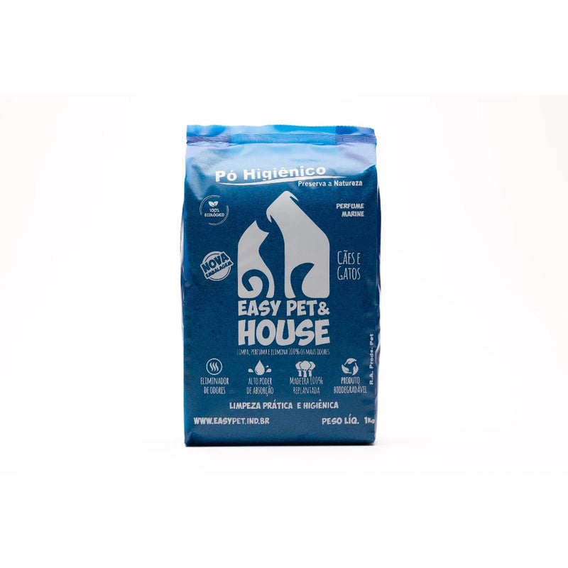 Pó Higiênico Eliminador de Odores Easy Pet & House 1 Kg