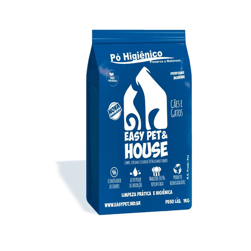 Pó Higiênico Eliminador de Odores Easy Pet & House 1 Kg