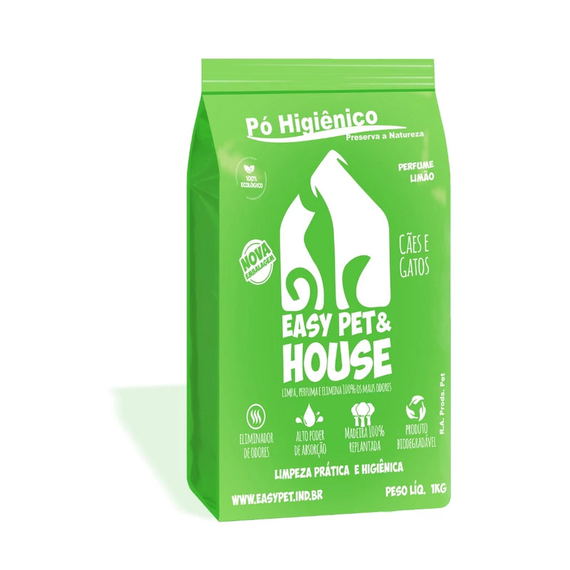 Pó Higiênico Eliminador de Odores Easy Pet & House 1 Kg