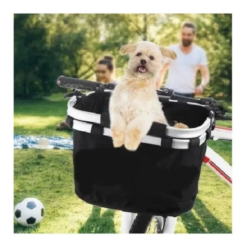 Transporte Pet e Cadeirinha para Cachorros e Gatos Engate Rápido para Bicicleta